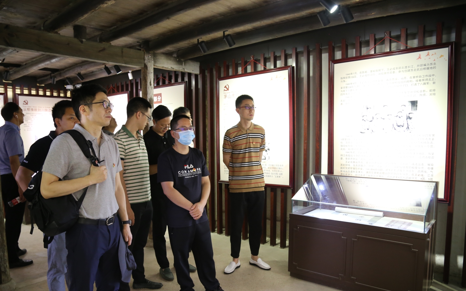 “學(xué)習(xí)百年黨史 汲取奮進力量” 冶金物資組織黨員赴新四軍蘇浙軍區(qū)革命紀(jì)念館參觀學(xué)習(xí)