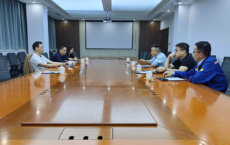 冶金物資黨委委員、總經理徐華金帶隊赴湖北、上海走訪調研